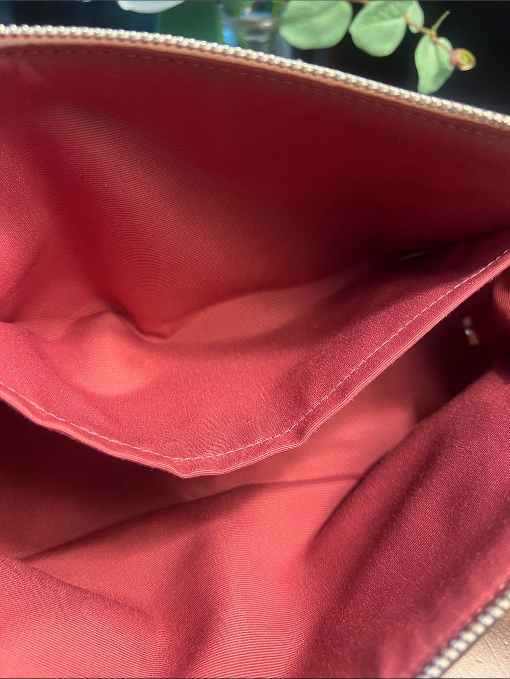 Coach Floral Leather Zip Pouch - Picture 14 of 17